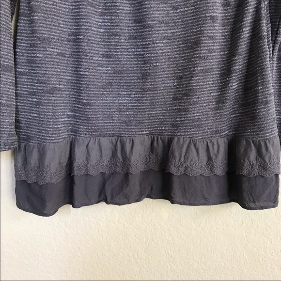 Anthropologie Meadow Rue Flutter Top - Picture 6 of 7